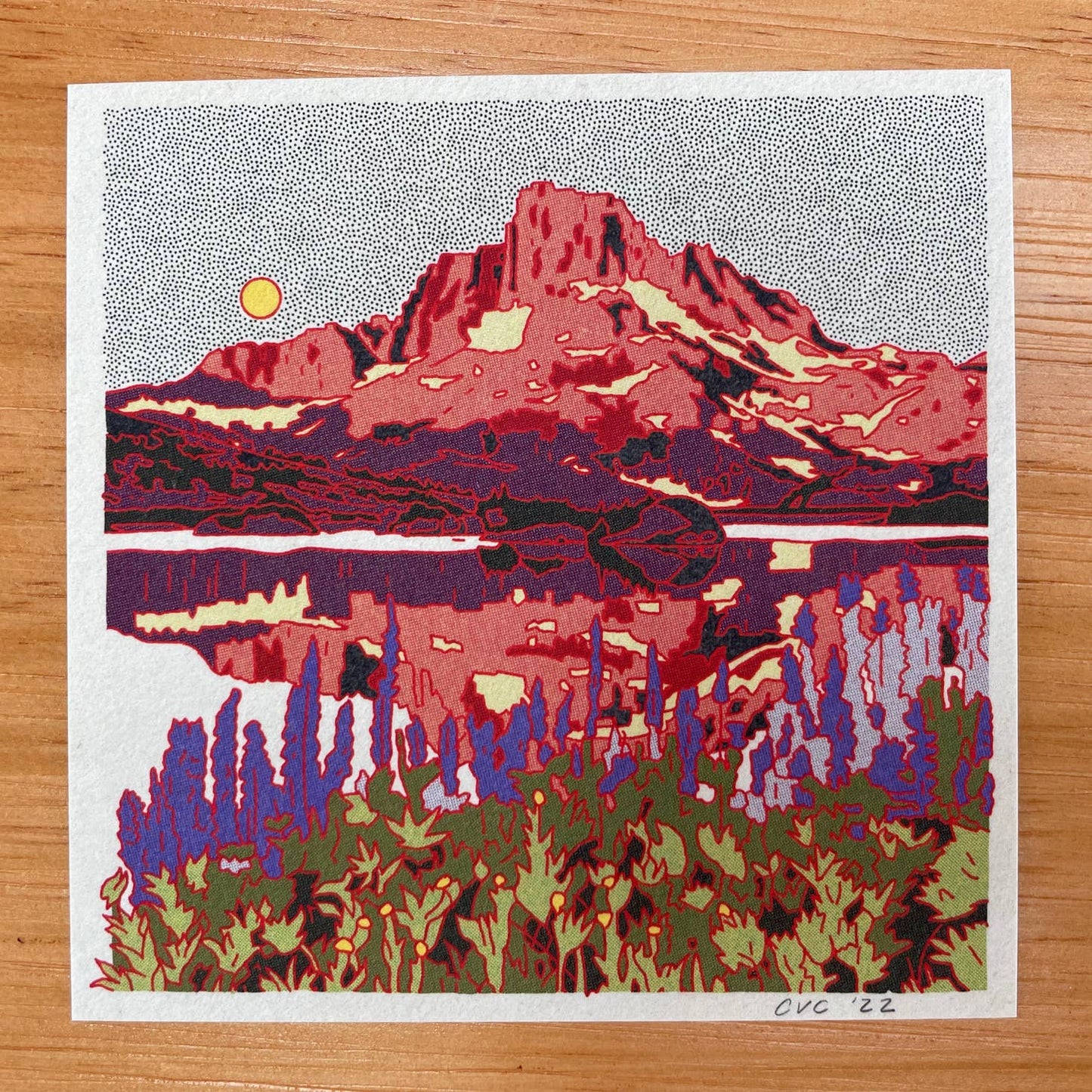 Caroline Clark Desert Postcard Set