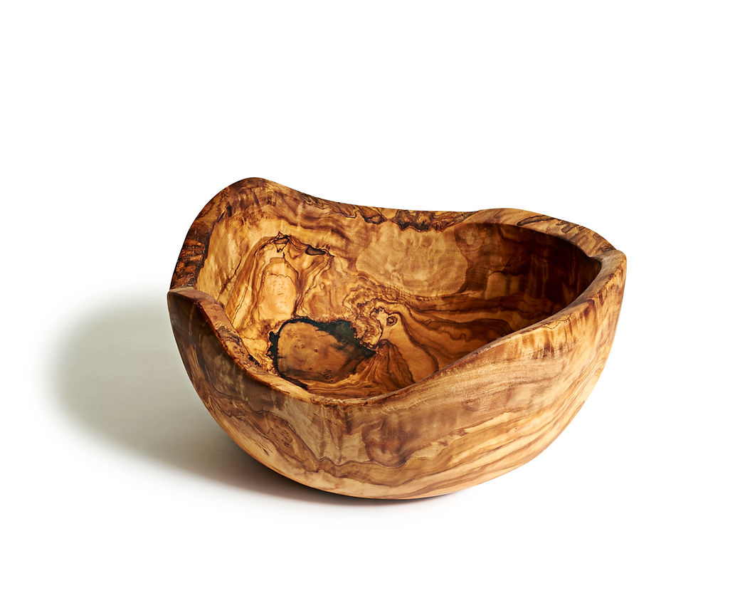 Rustic Olive Wood Small Bowl