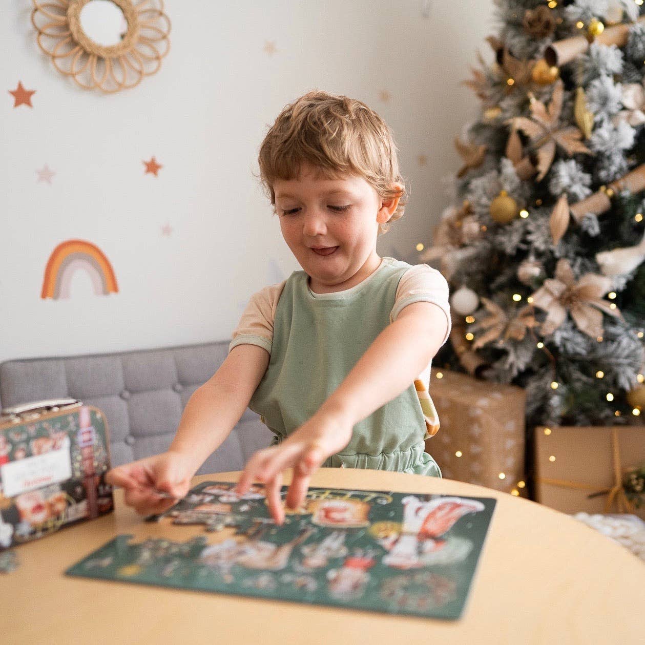 Christmas "Take Me With You Puzzle"