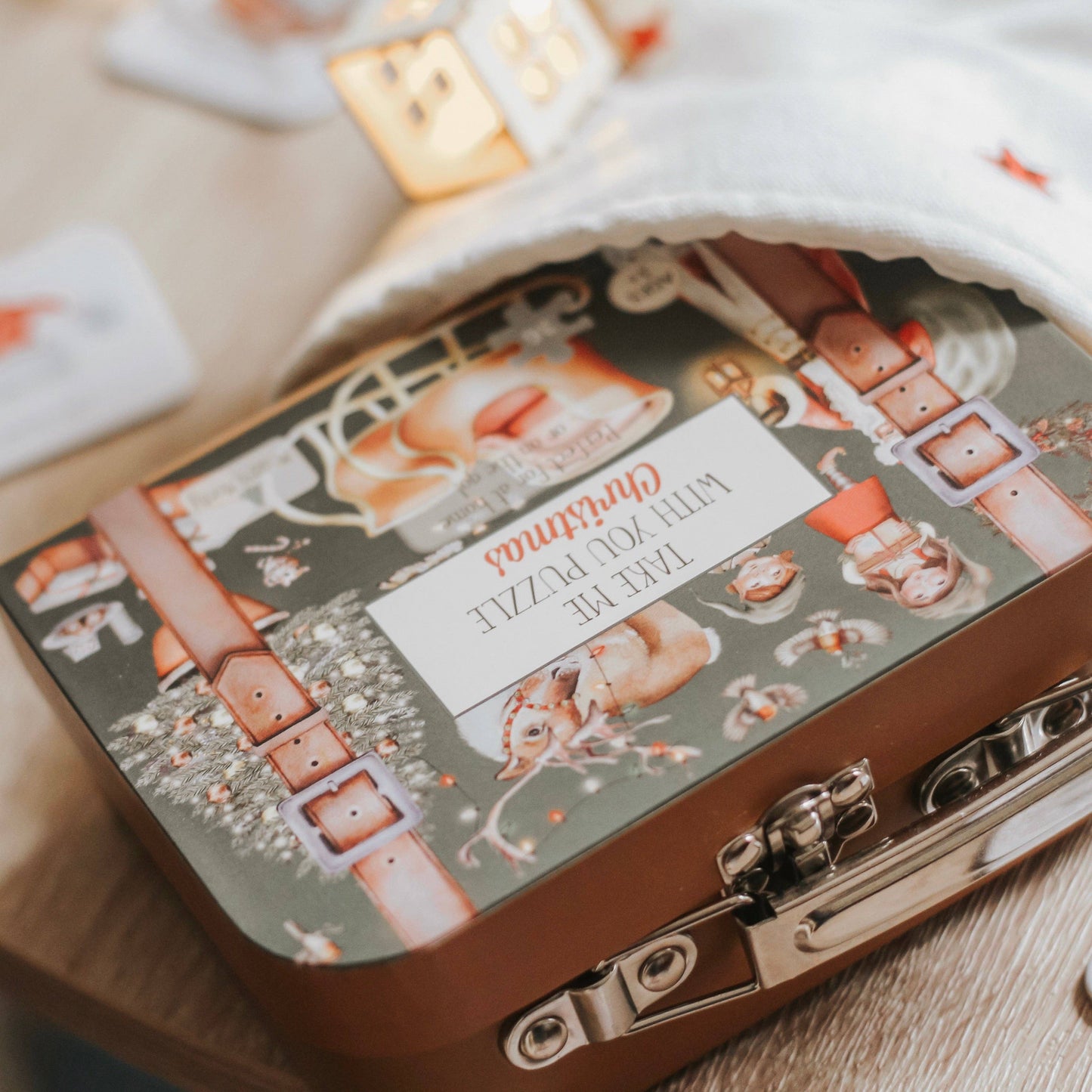 Christmas "Take Me With You Puzzle"