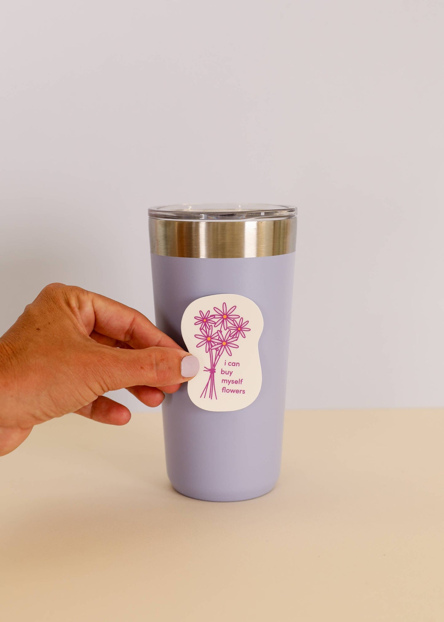 Buy Myself Flowers Sticker
