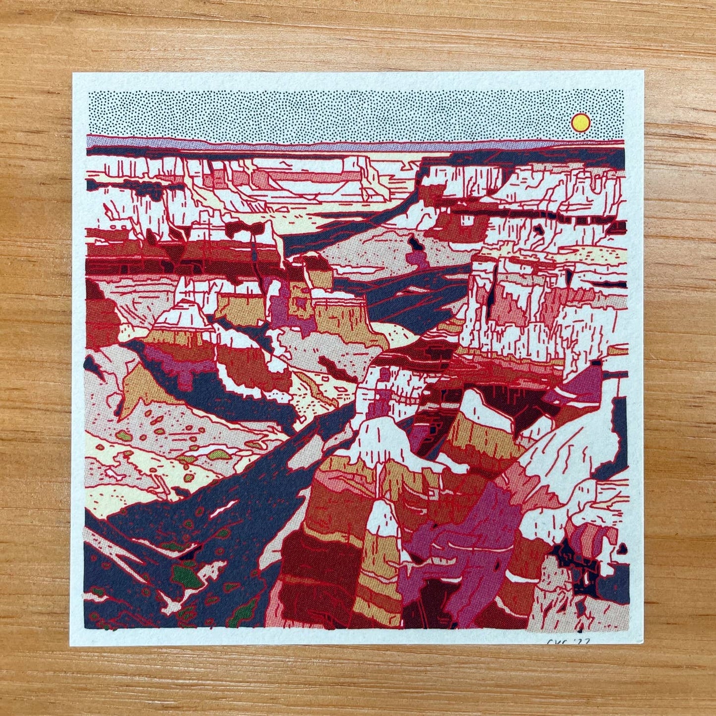 Caroline Clark Desert Postcard Set