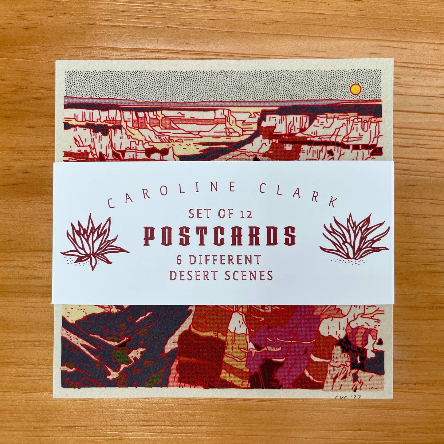 Caroline Clark Desert Postcard Set