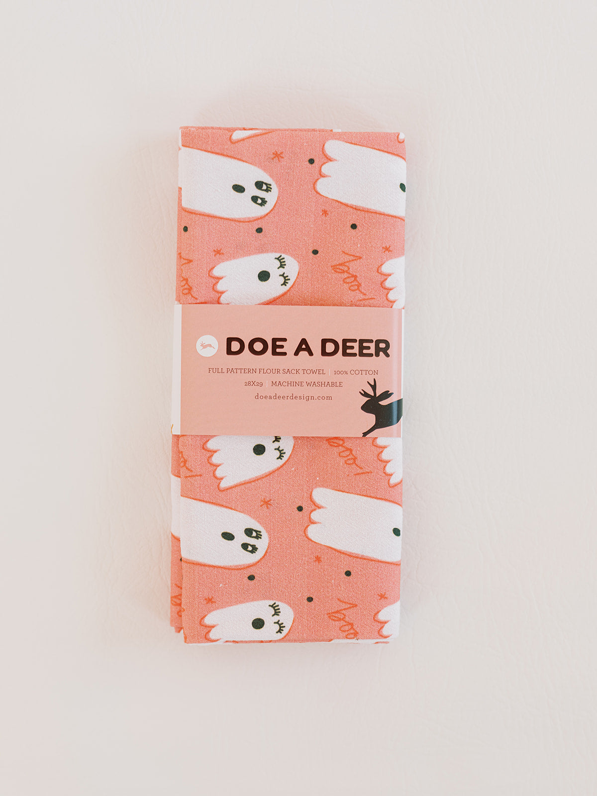 Halloween Ghost Flour Sack Towel