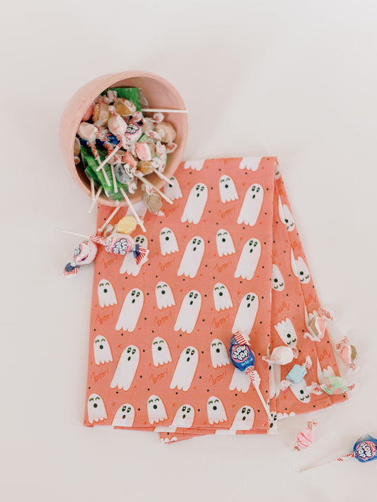 Halloween Ghost Flour Sack Towel