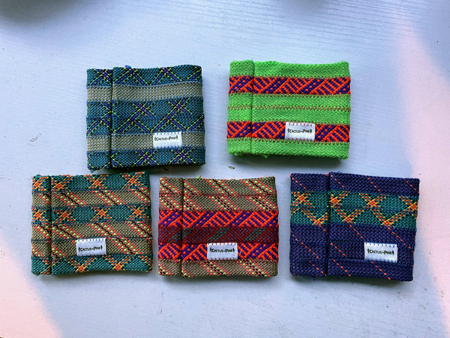 Green Upcycled Climbing Rope Can Sleeve