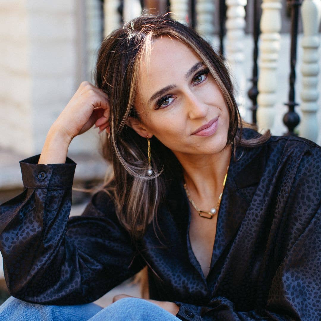 PURPOSE Jewelry - Linked Gemstone Duster Earrings