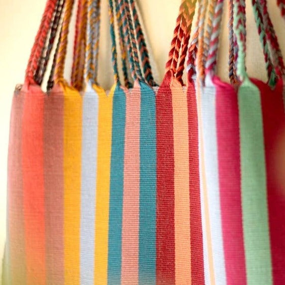 Las Rayas Tote - Gruesita Grey