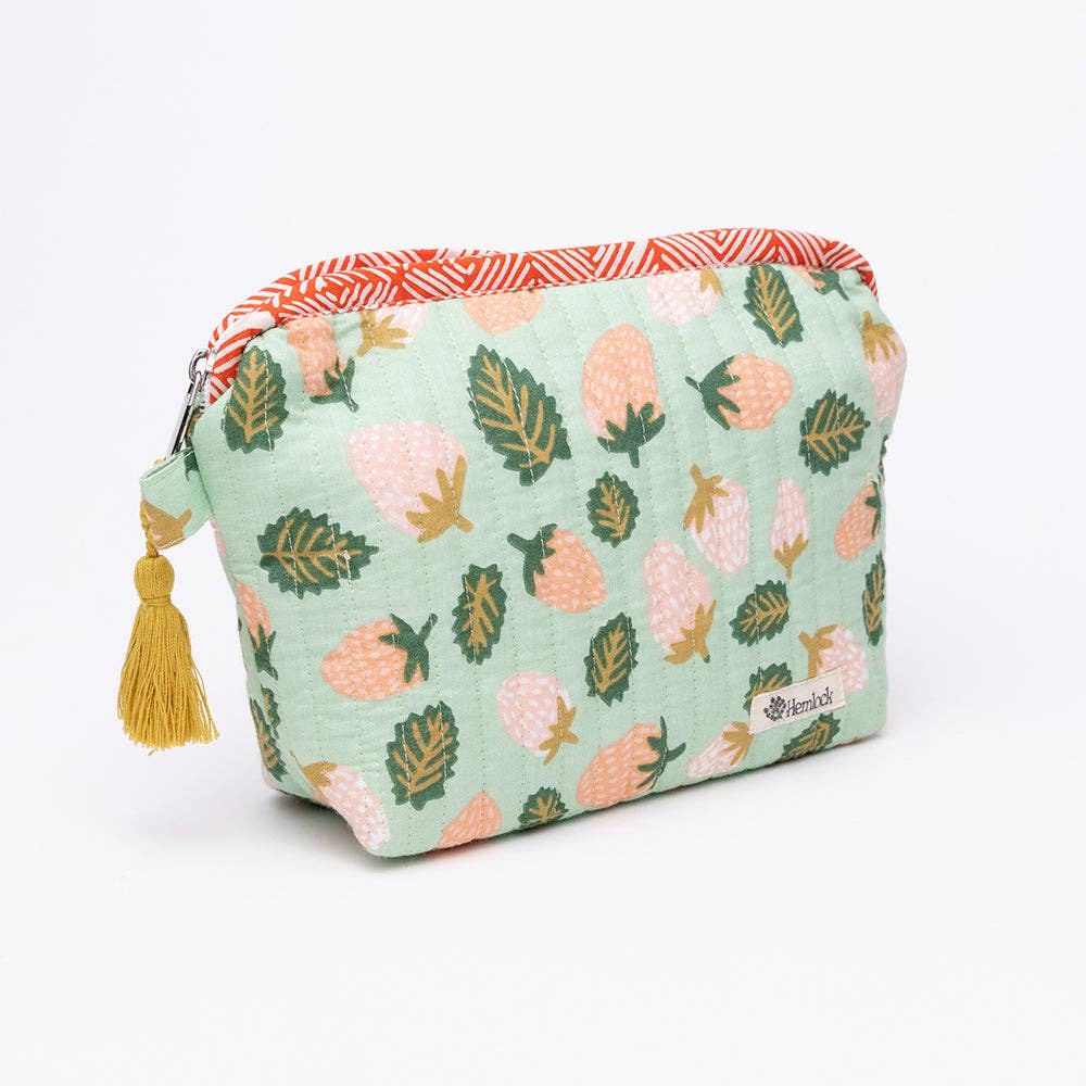 Suzette Quilted Zipper Pouch