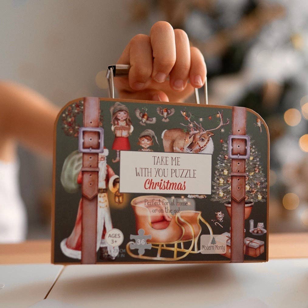 Christmas "Take Me With You Puzzle"
