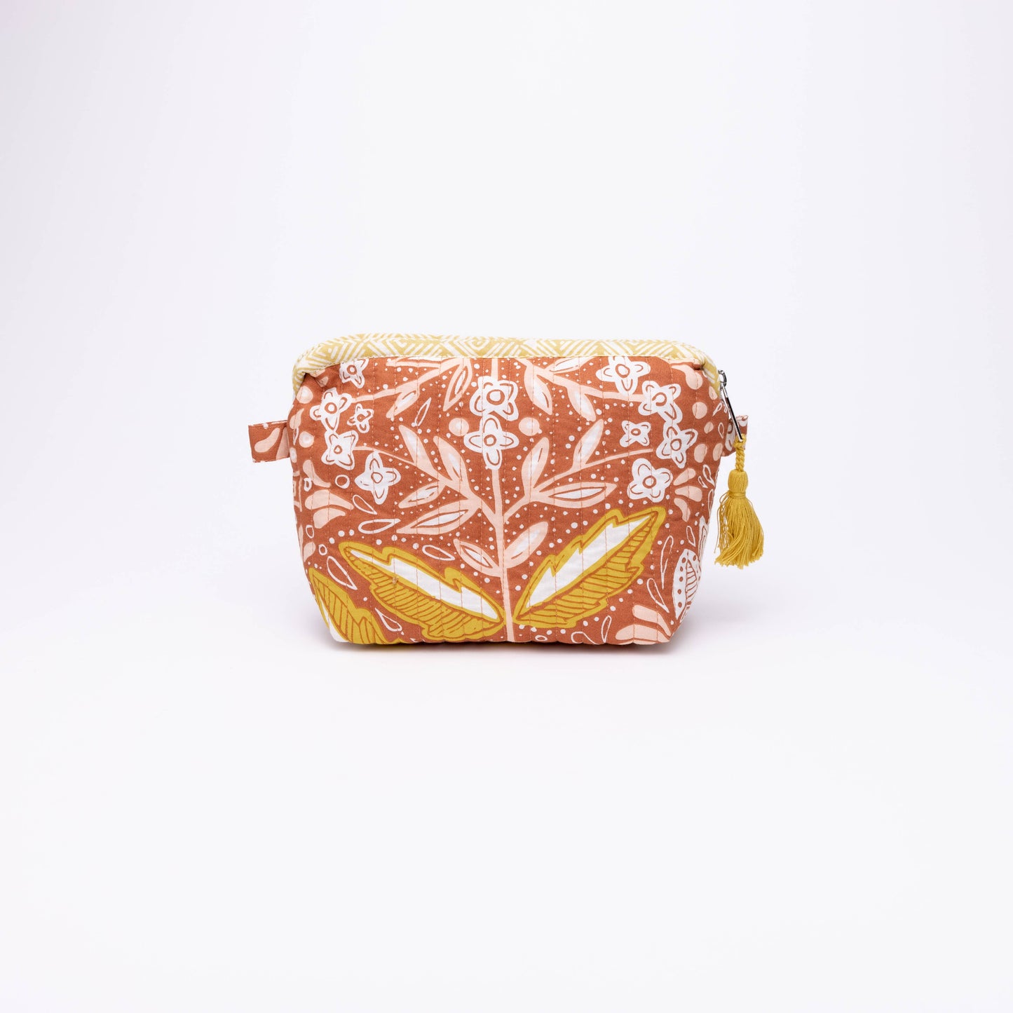 Amelia Quilted Zipper Pouch