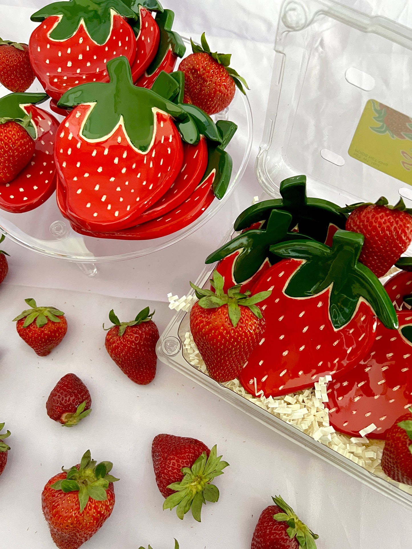 SMO Ceramics: Strawberry Dish
