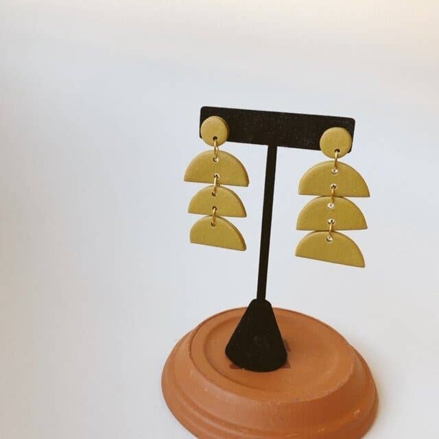 Chandler In Mustard Earrings
