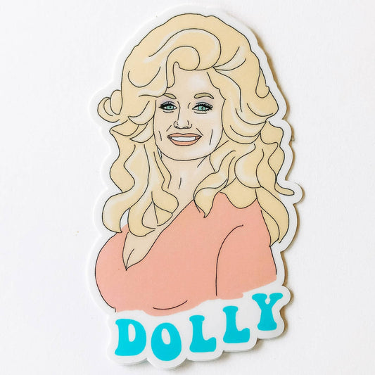 Dolly Parton Vinyl Sticker