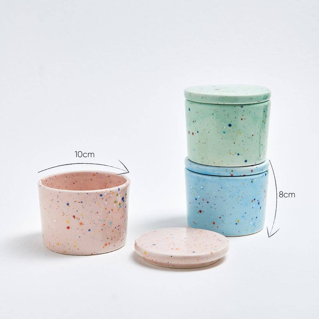 Pink Party Jar With Lid