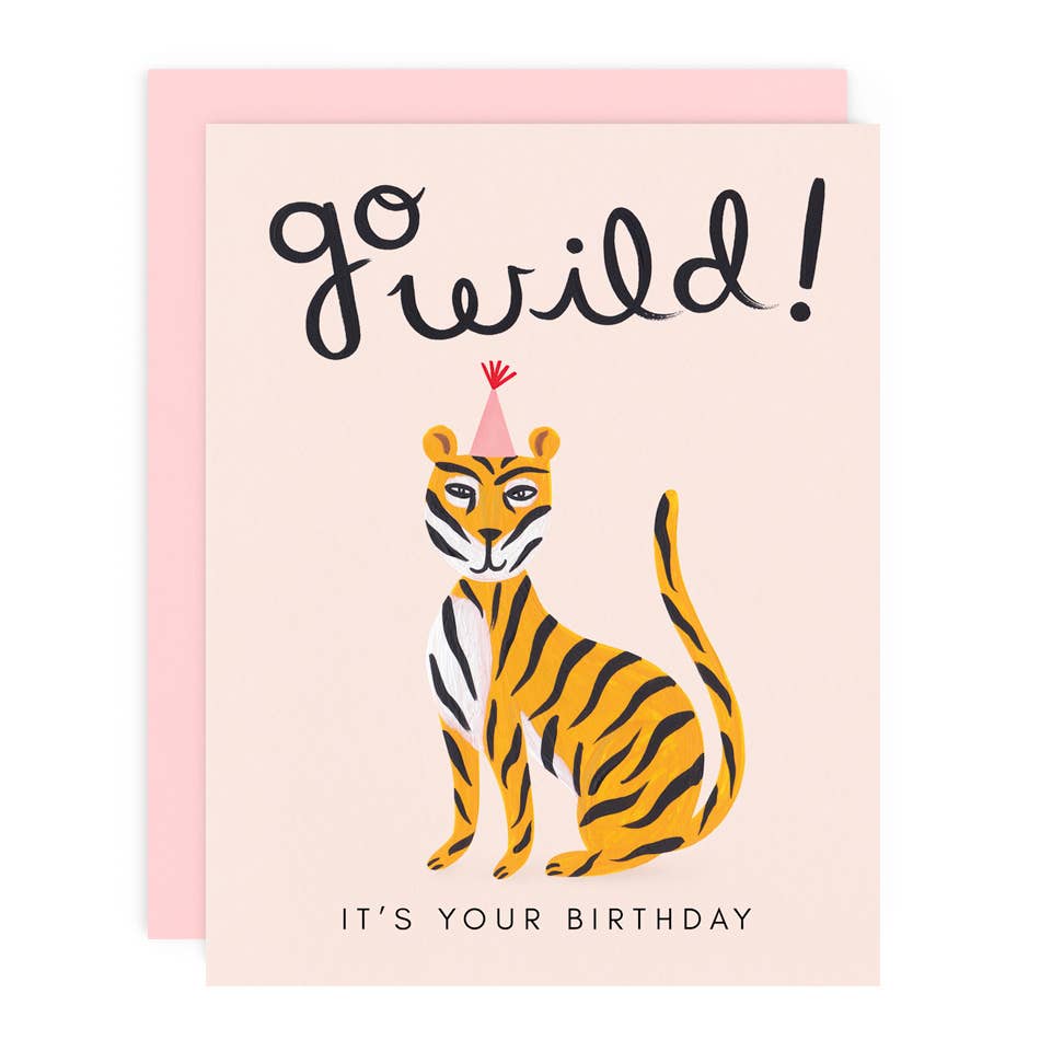 Go Wild Birthday Card