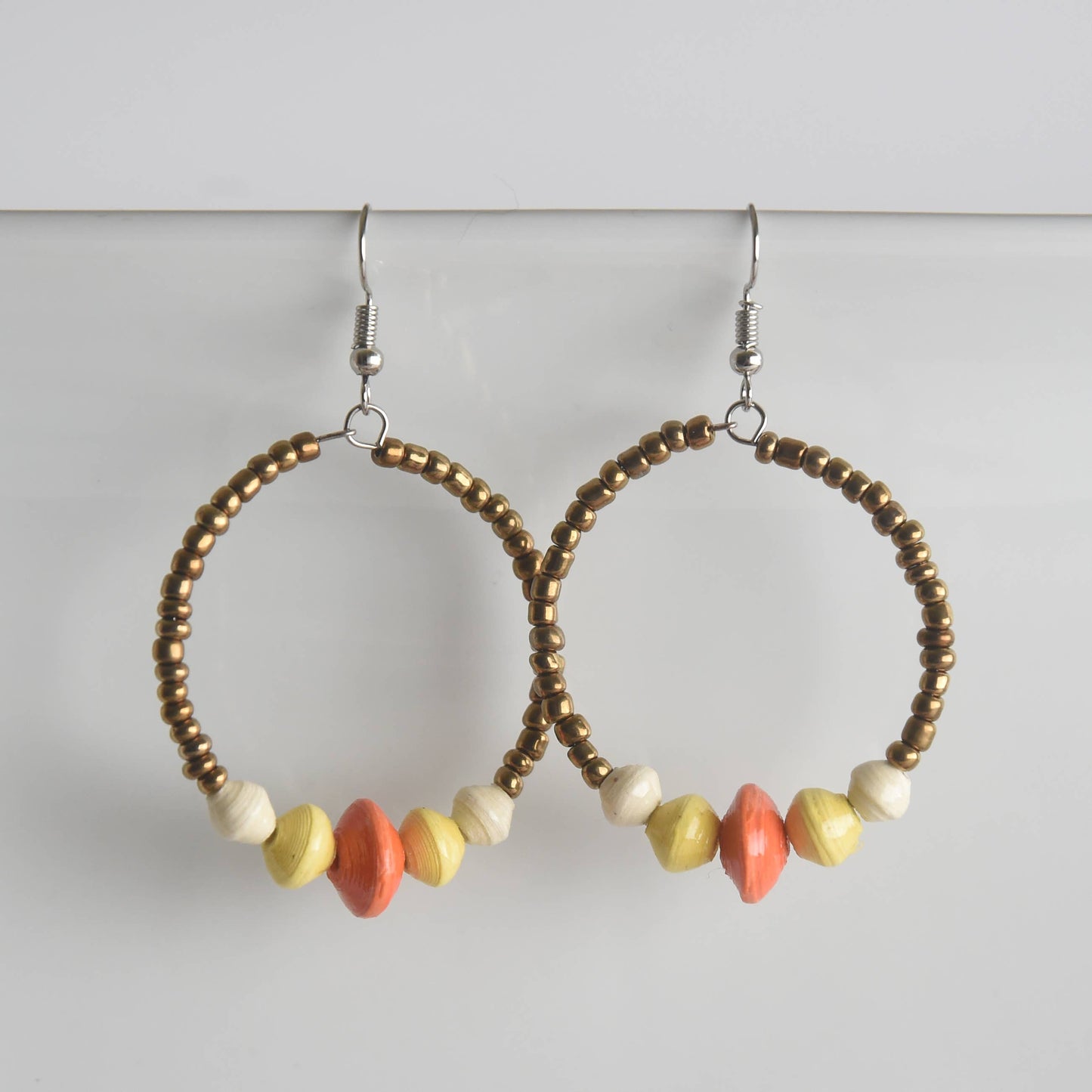 Project Have Hope - Namakula Hoop Earrings (Sunshine)