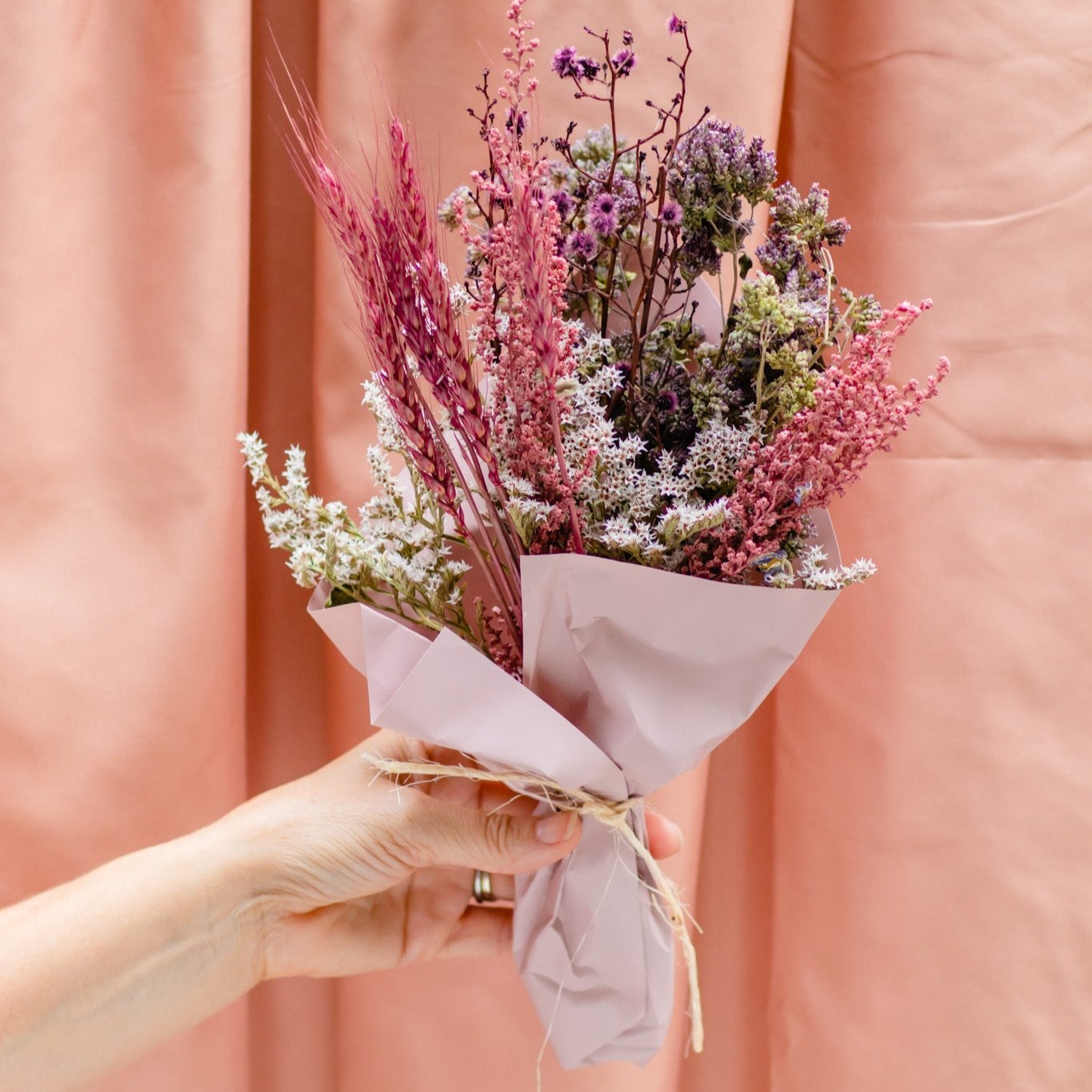 Farmhouse Purple Mini Bouquet