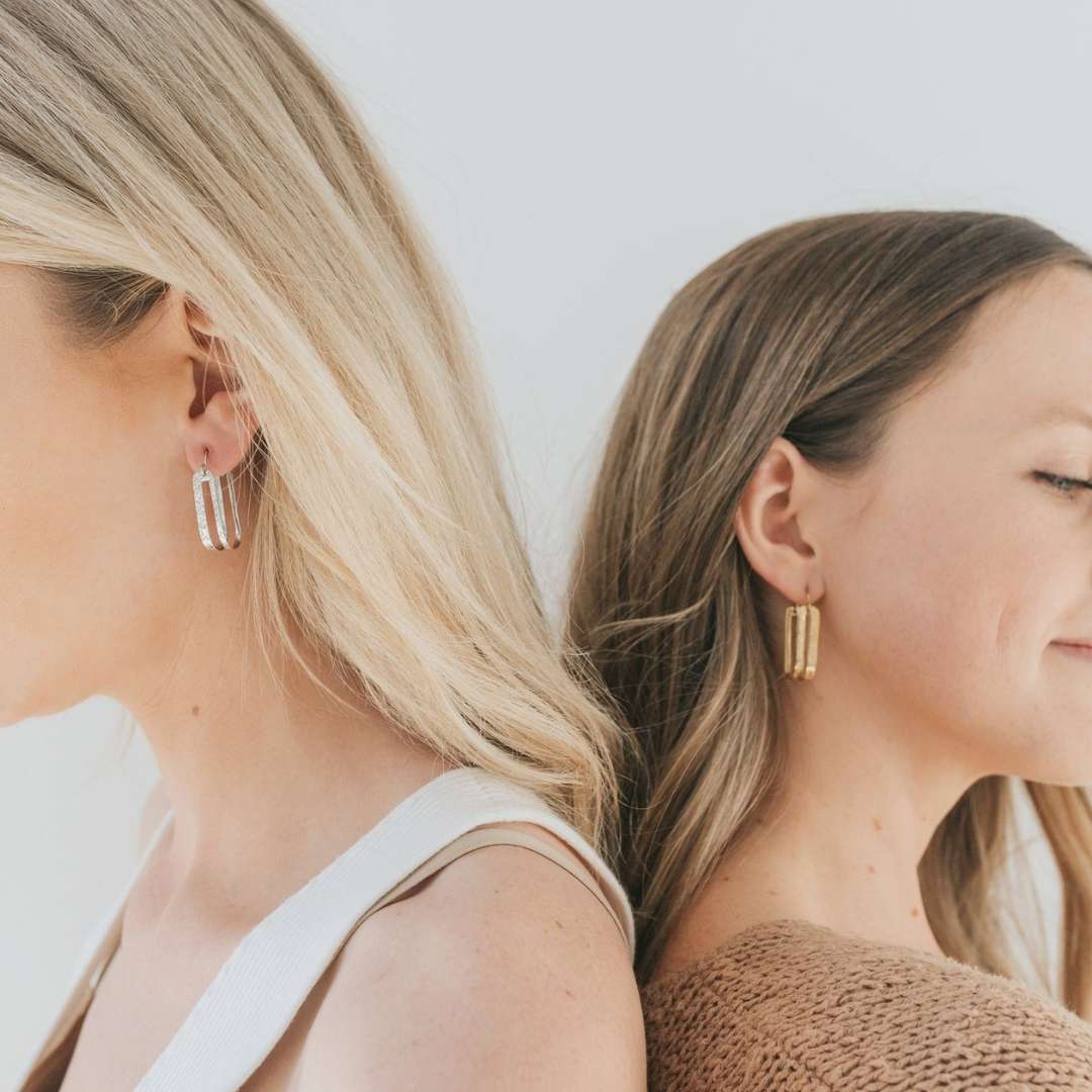 PURPOSE Jewelry - Splendid Hoops Gold
