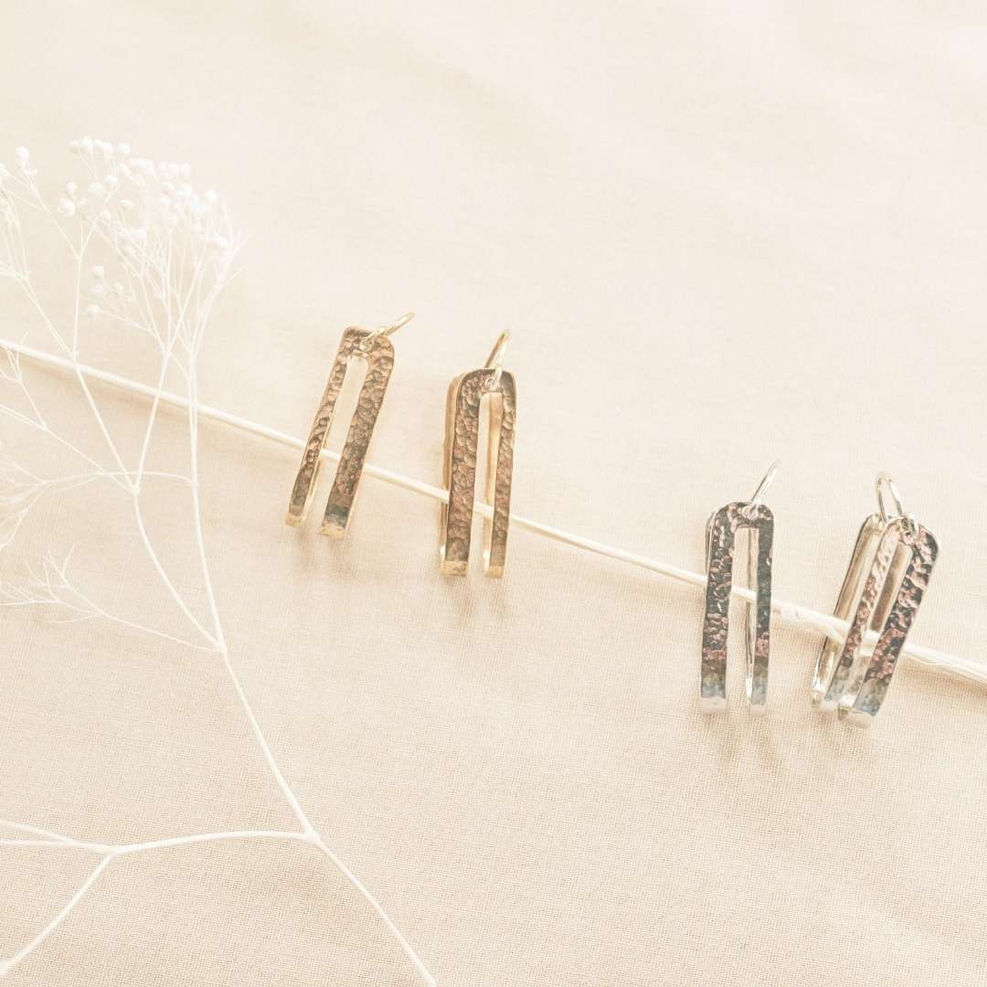 PURPOSE Jewelry - Splendid Hoops Silver