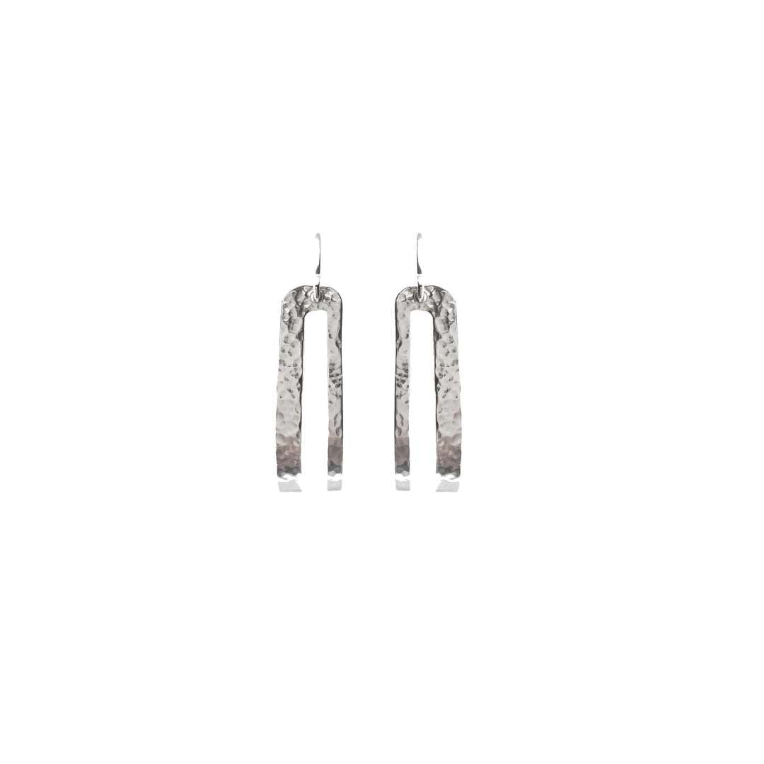 PURPOSE Jewelry - Splendid Hoops Silver