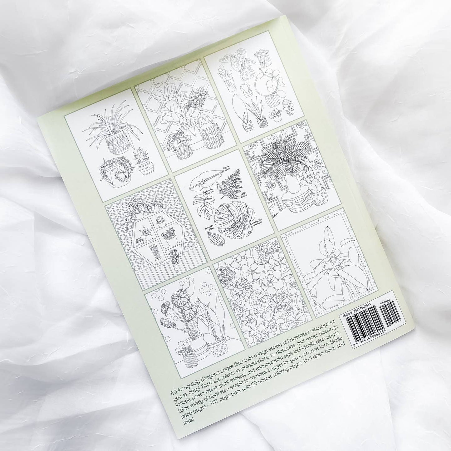 Houseplant Lover Coloring Book