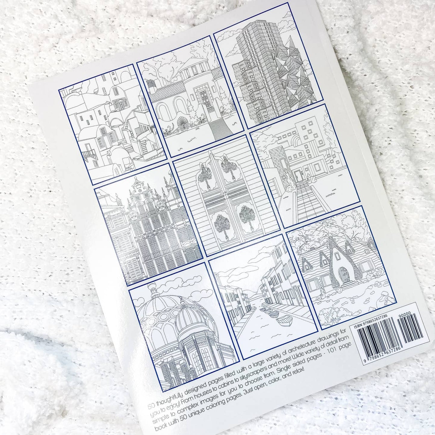 Architecture Coloring Book