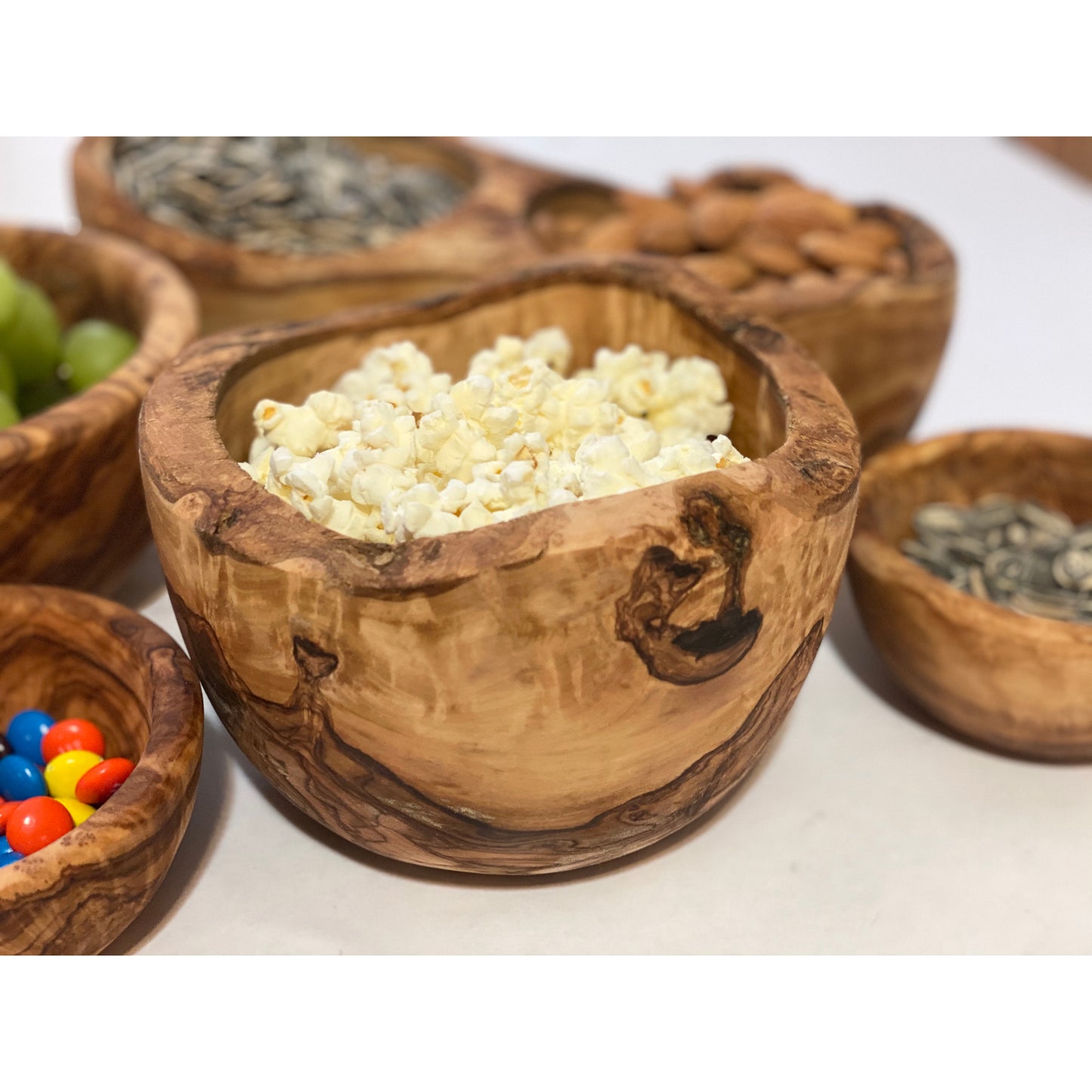 Rustic Olive Wood Small Bowl