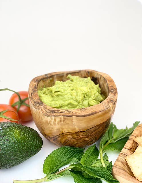Rustic Olive Wood Small Bowl