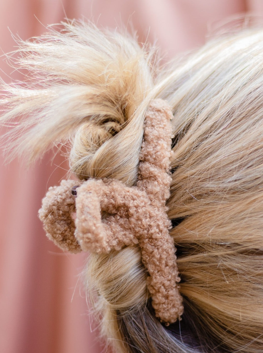 Fuzzy Claw Clip