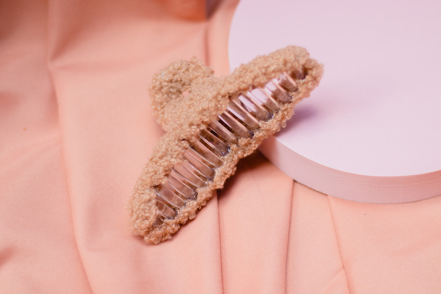 Fuzzy Claw Clip