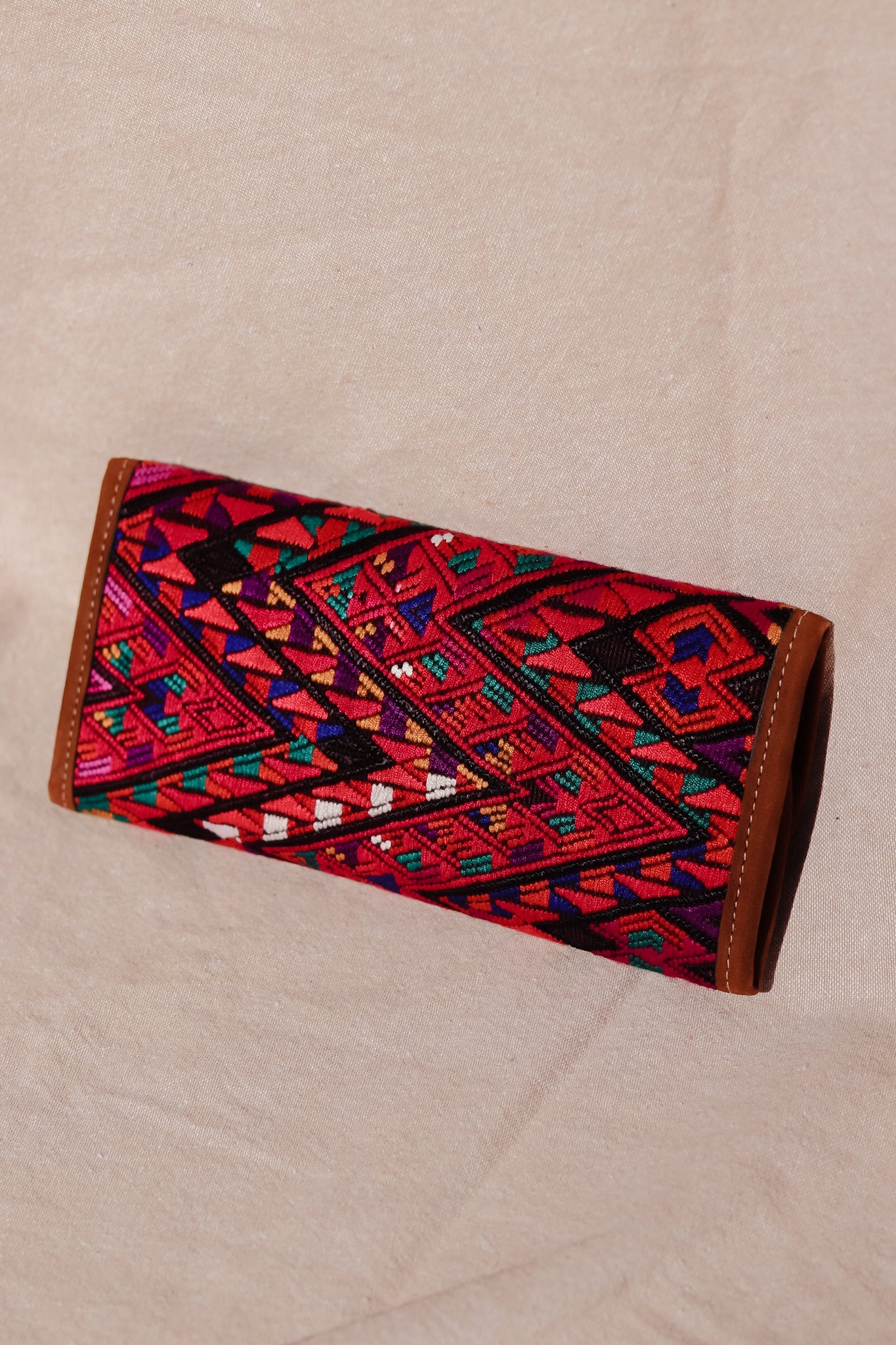 Nubuck and Huipile Wallet