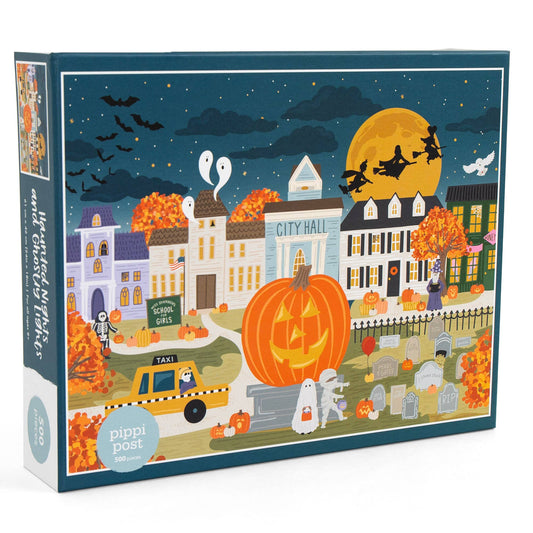 Haunted Nights & Ghostly Lights - 500 Piece Puzzle