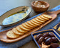 Olive Wood Cracker Tray