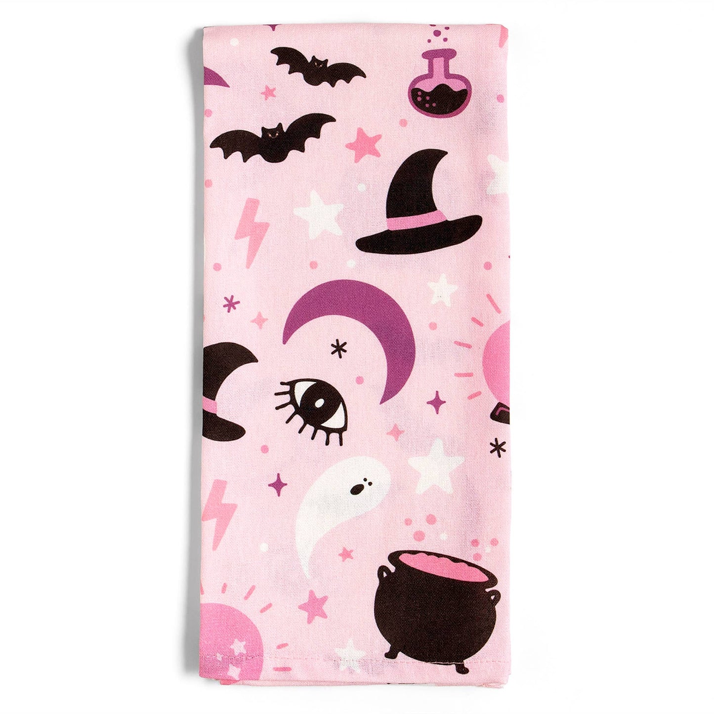 Spooky Icons Halloween Tea Towel