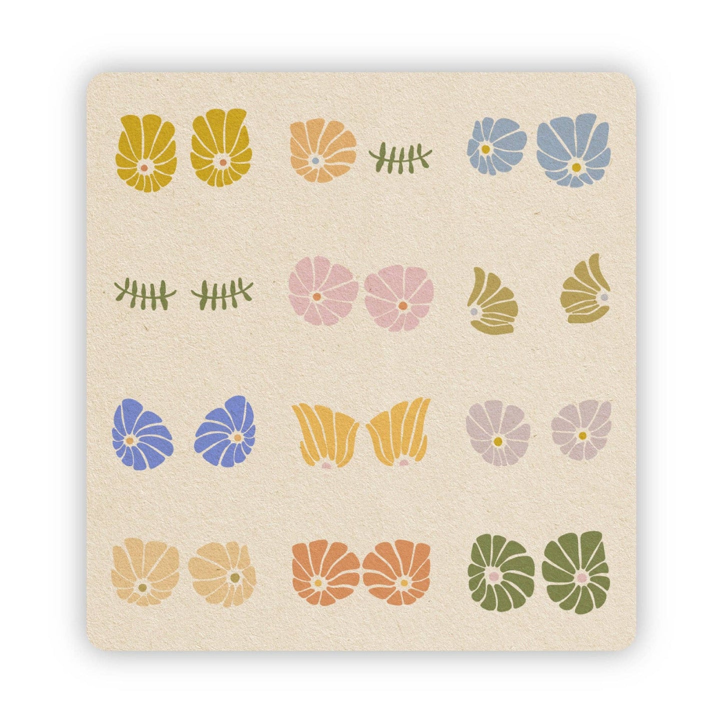 Flower Tatas Sticker