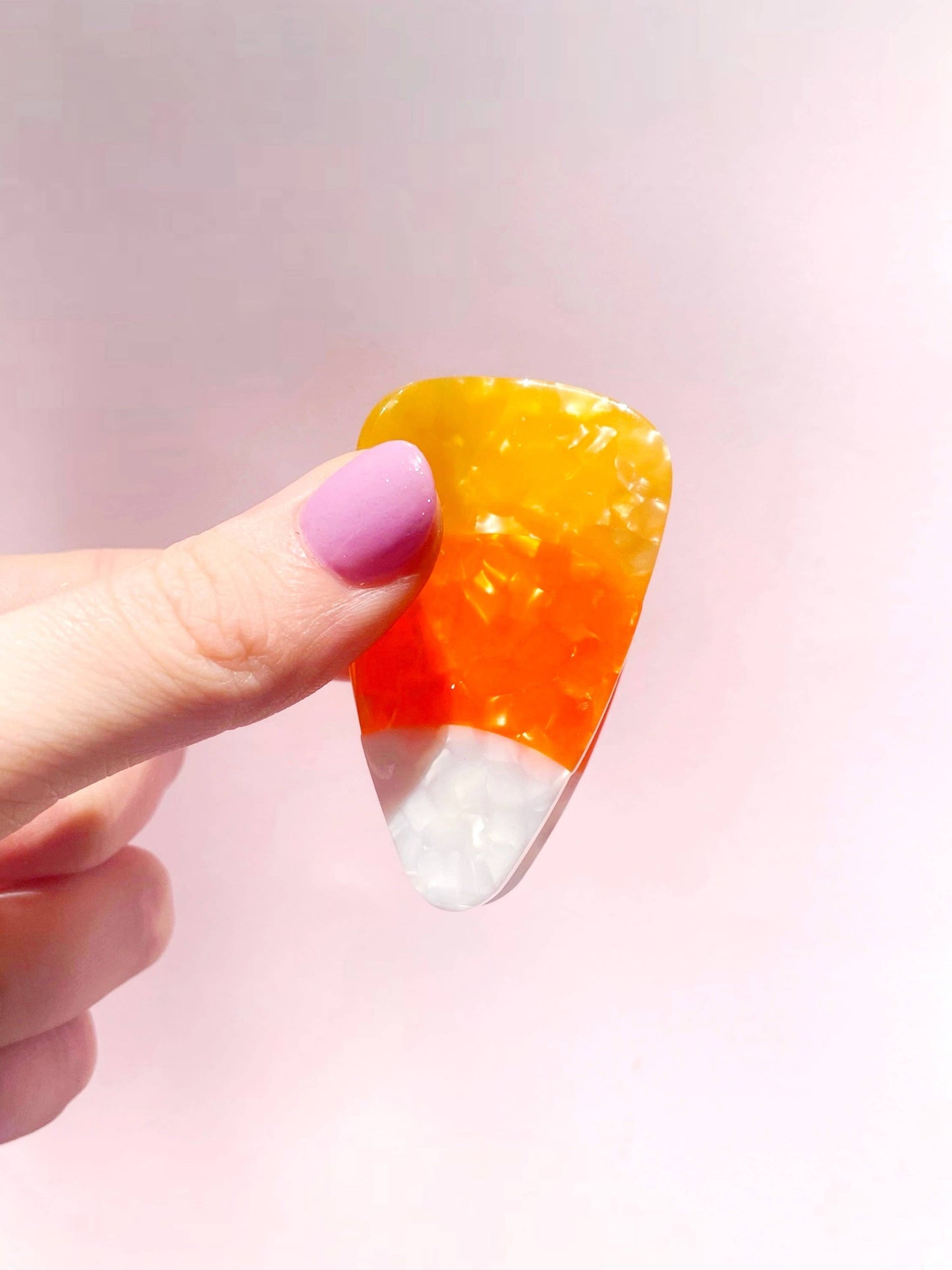 Candy Corn Claw Clip