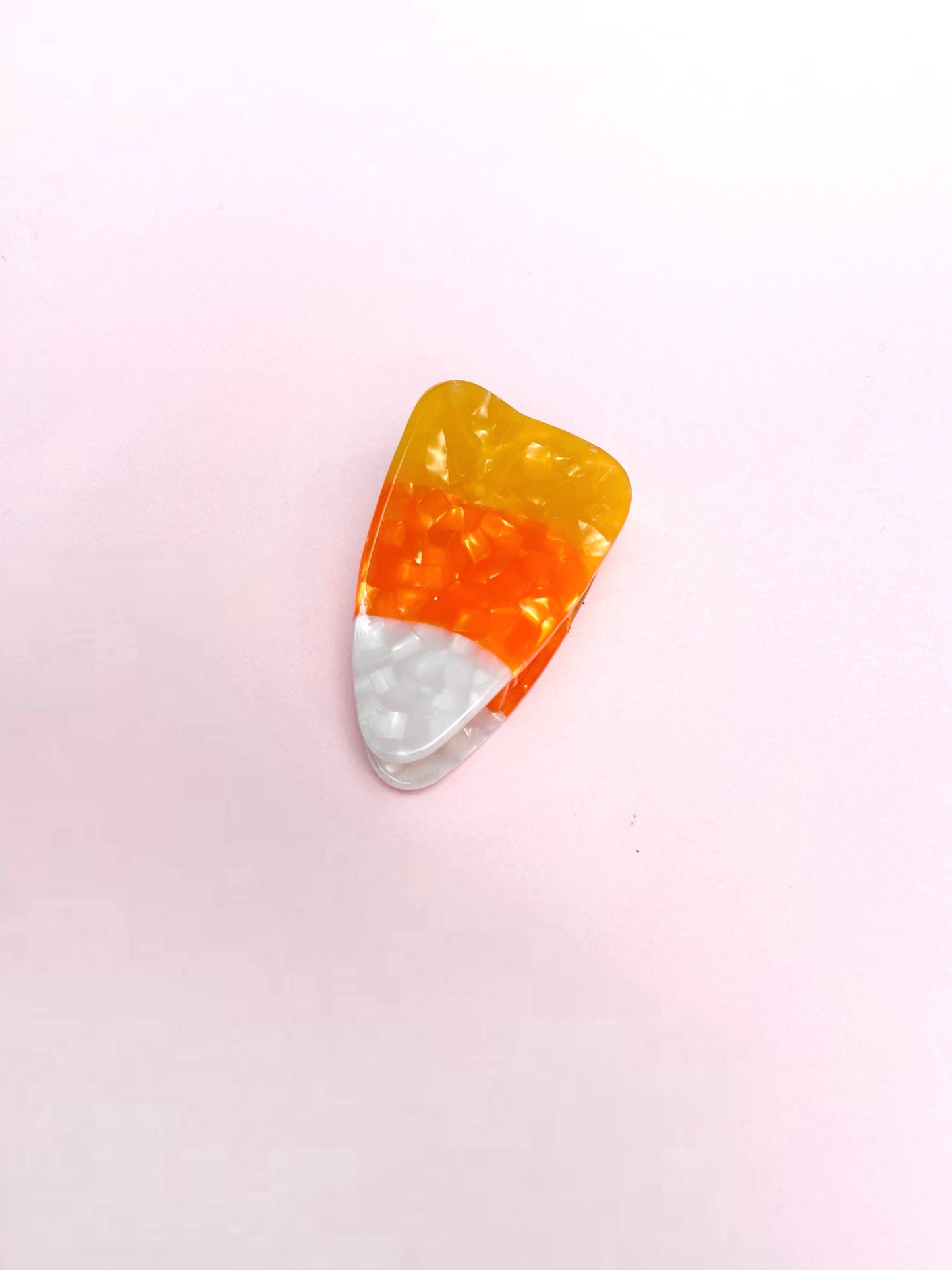 Candy Corn Claw Clip