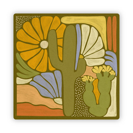 Saguaro Fields Sticker