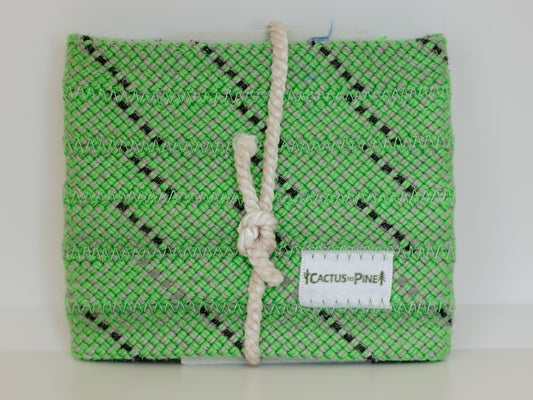 Green Upcycled Climbing Rope Can Sleeve
