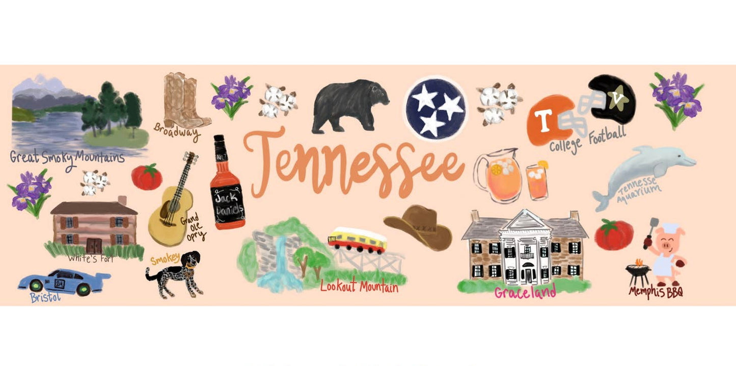 Tennessee State Gift Tin