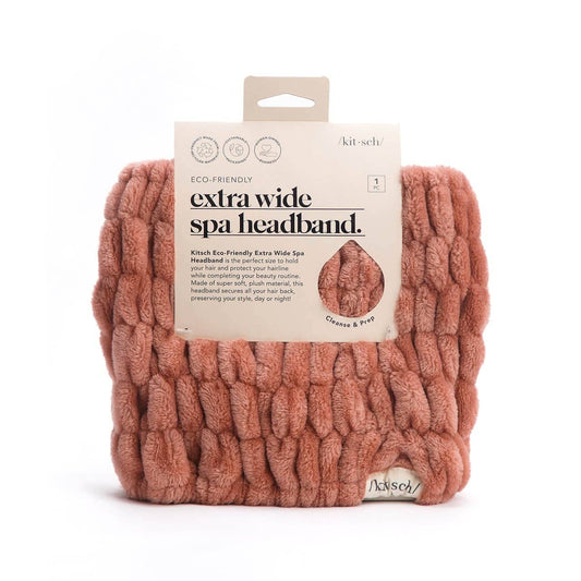 Extra Wide Dusty Rose Spa Headband