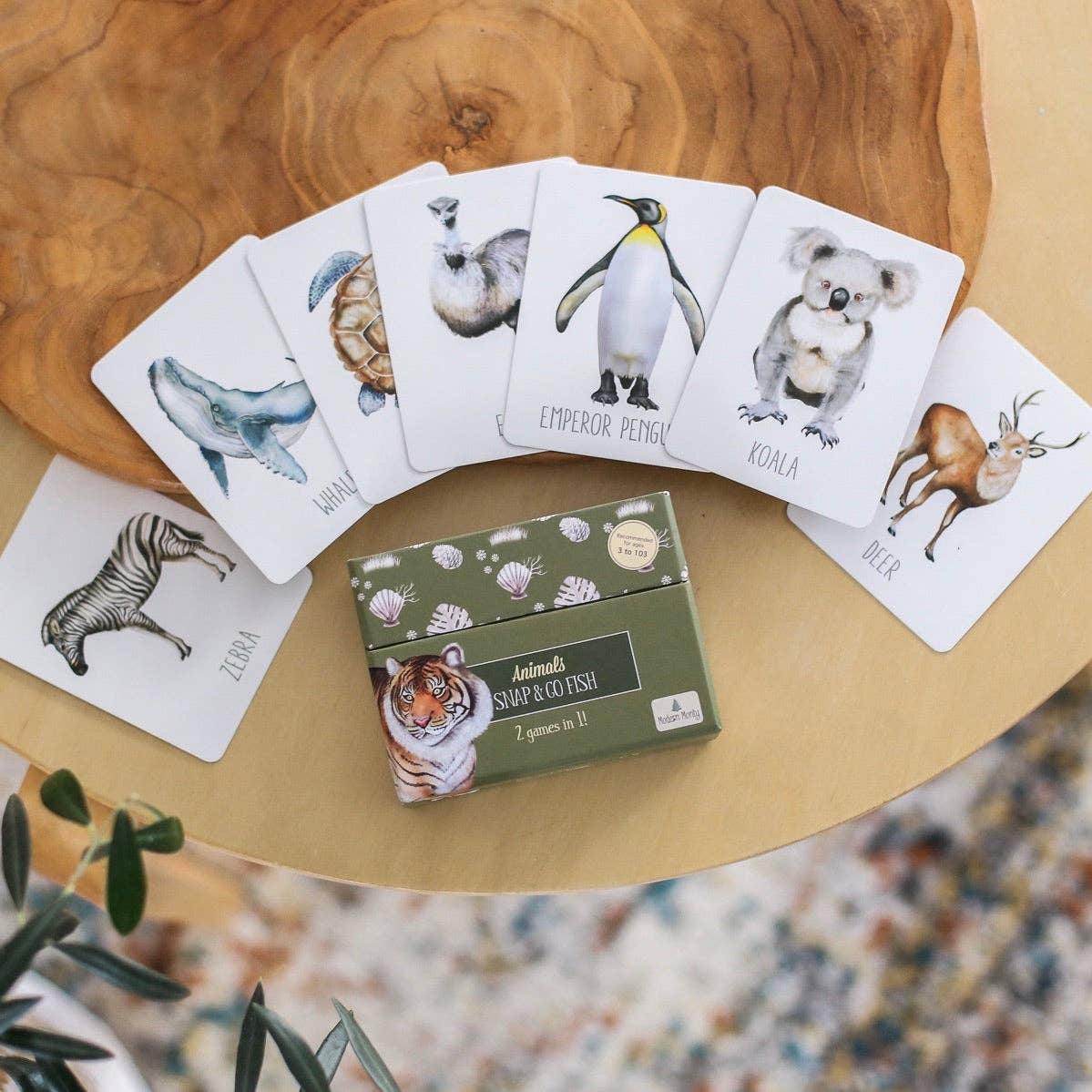 Animals Snap & Go Fish