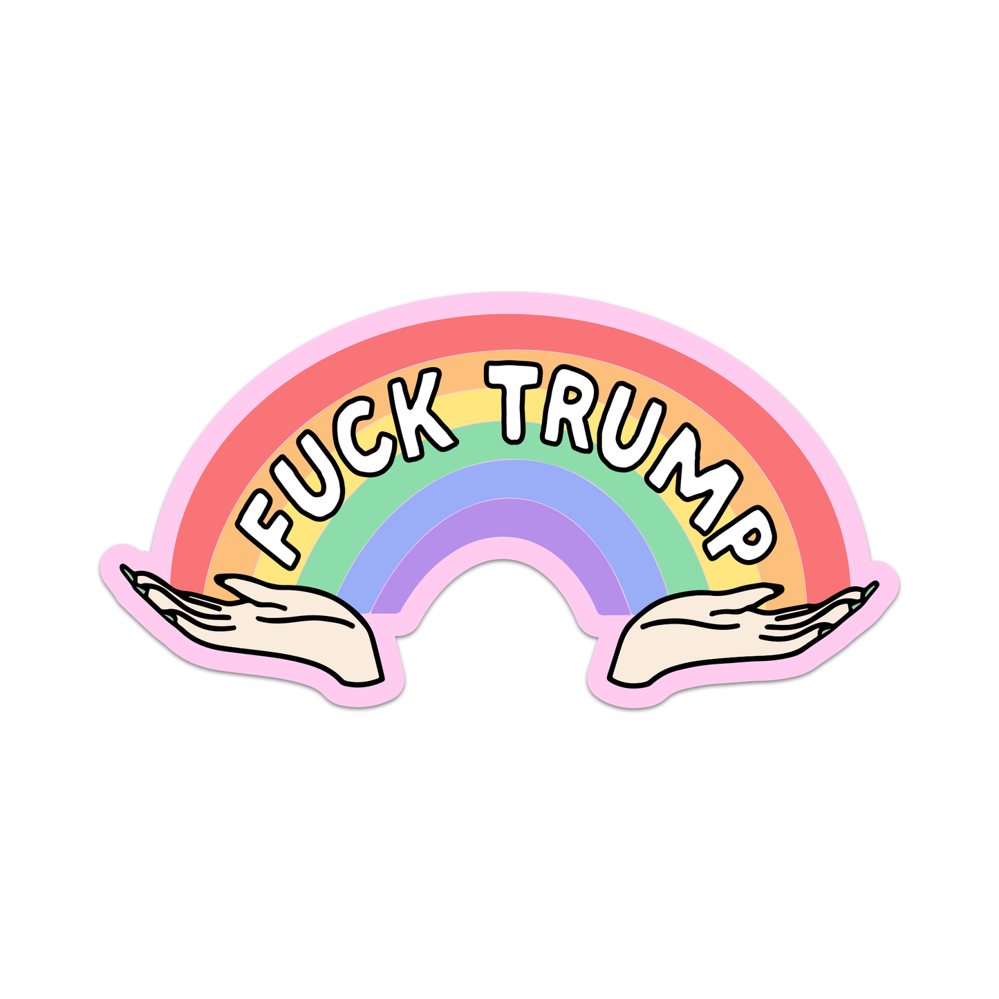 Fuck Trump Sticker