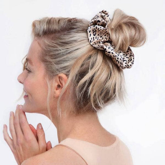 Leopard Brunch Scrunchie