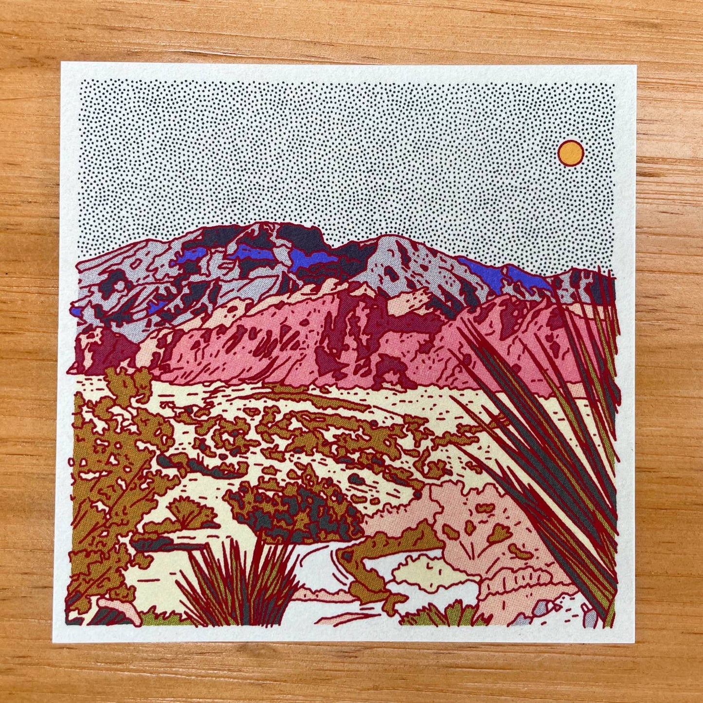 Caroline Clark Desert Postcard Set