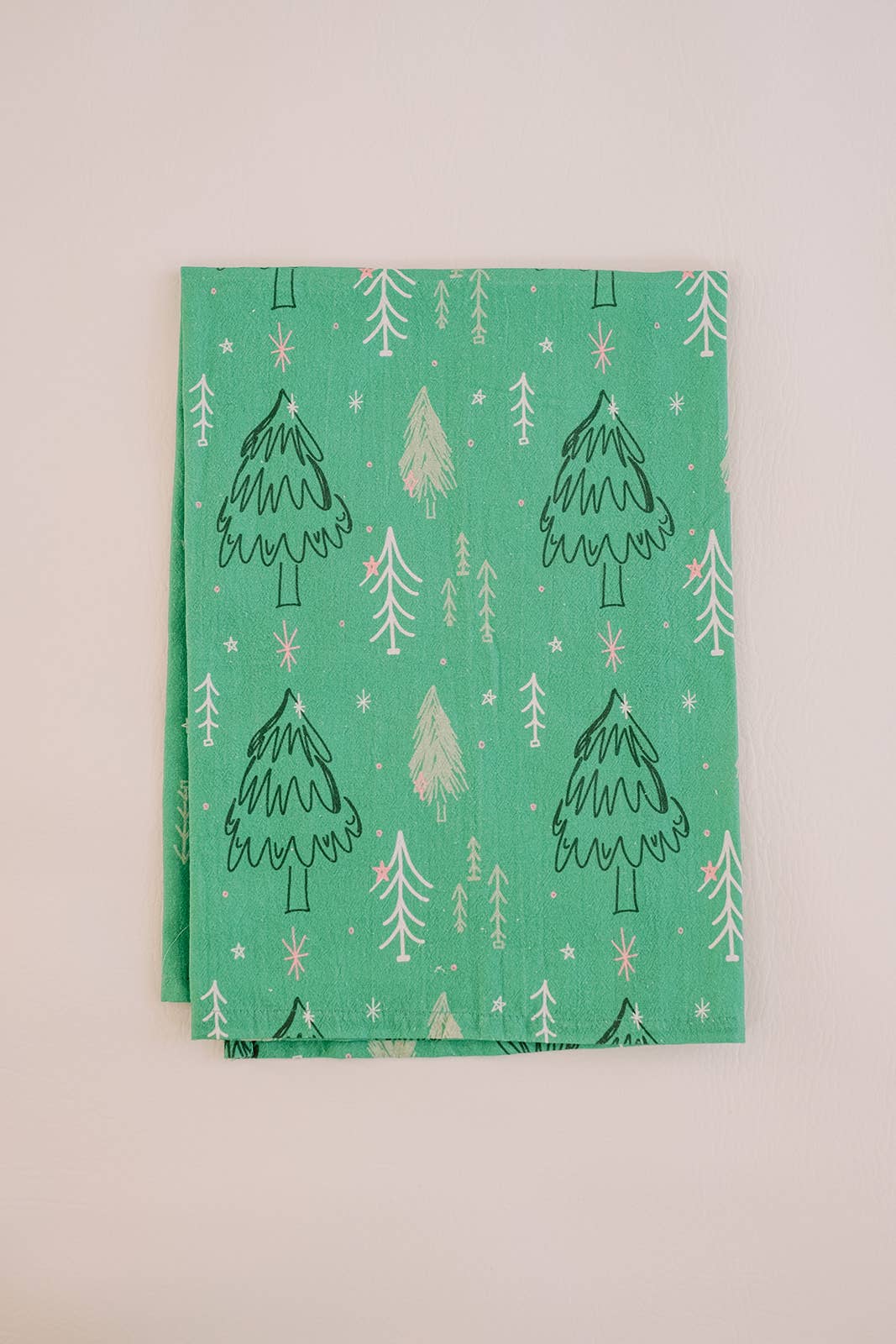 Three Trees Christmas towel, flour sack towel, Christmas gift, Hostess –  itsbydesign