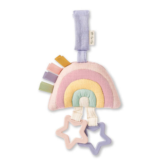 Ritzy Jingle Pink Rainbow Travel Toy