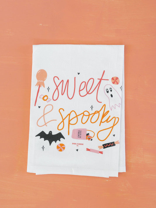 Sweet & Spooky Flour Sack Towel