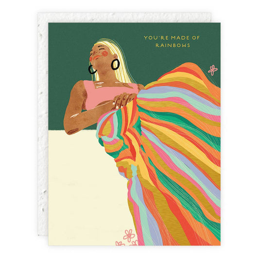 Made of Rainbows - Birthday Card